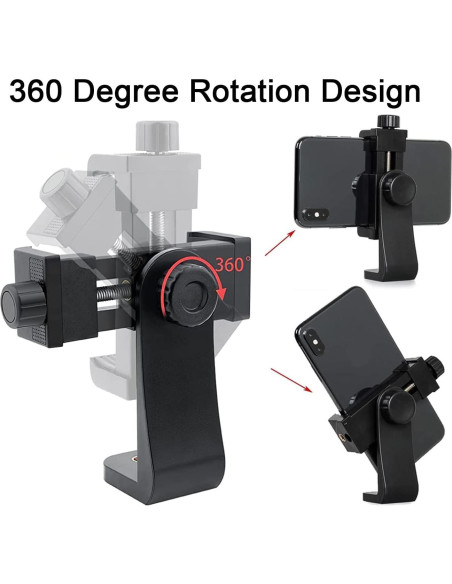 Adaptador de Montaje para Trípode de Teléfono Eszkozta - 2 Paquetes