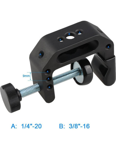 Abrazadera Universal CAMVATE UltraClamp 3-42mm 1/4"-20 3/8"-16