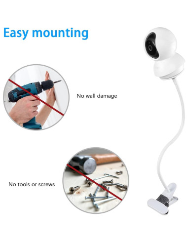 Soporte Flexible Aobelieve para Cámara TP-Link Tapo C200/C210