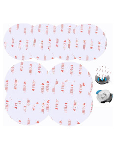 Pad Adhesivo Doble Cara MeetRade 8Pcs 6CM y 8CM Transparente