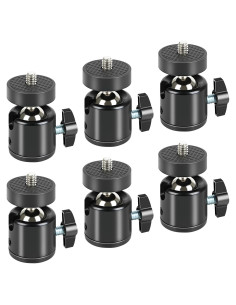 Cabezal de bola mini Mini Elves ME-Ground 360 para cámara