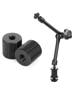 Brazo Mágico Articulado 28cm con Tuercas 1/4" para Cámara