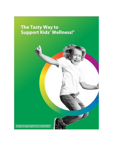 Gomitas de Vitamina D3 Rainbow Light 1000 IU para Niños 60 Unidades