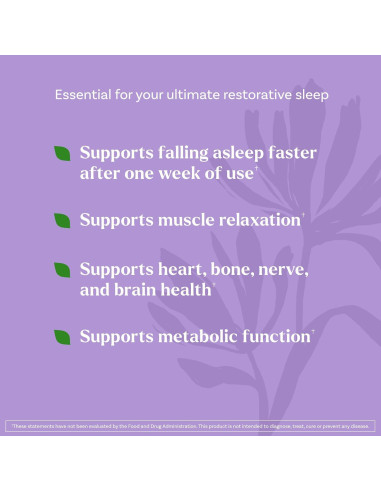 Bebida Calmante Natrol Sleep & Restore con Magnesio 10 Stick