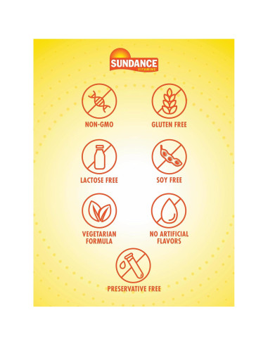 Melatonina 12mg Sundance | 60 Tabletas Disolventes Sabor Baya