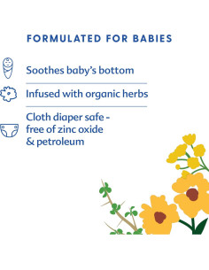 Bálsamo para Pañales Motherlove 28.35 g Orgánico Sin Zinc 2