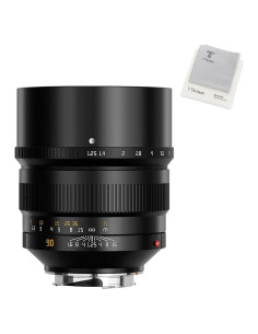Lente TTArtisan 90mm F1.25 para Cámaras Leica M - Negro