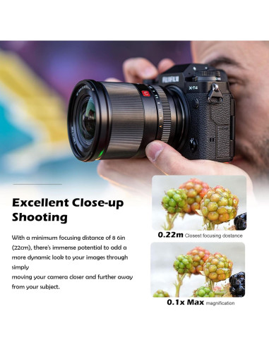 Lente Viltrox AF 13mm F1.4 para Sony E - Ultra Gran Angular