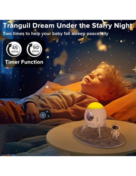 Proyector de Estrellas Baccraniate con Control Remoto 11.4cm