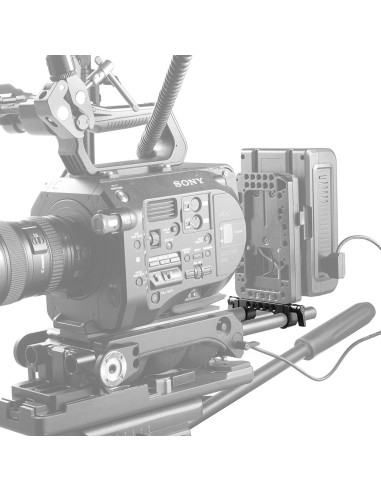 Abrazadera de Varilla 15mm SmallRig 942 con Rosca 1/4"-20