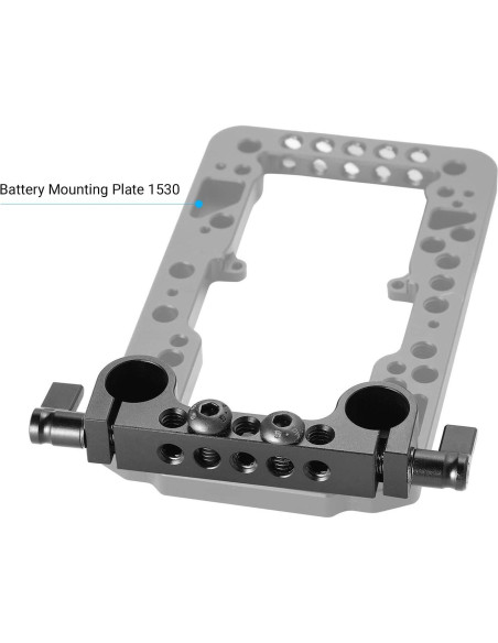 Abrazadera de Varilla 15mm SmallRig 942 con Rosca 1/4"-20