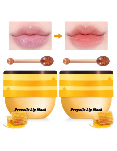 Mascarilla Labial Nocturna LemonSac 5.5g Miel y Fresa Hidratante