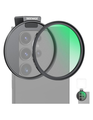 Filtro de Difusión Negra 67mm NEEWER 1/4 para Teléfono