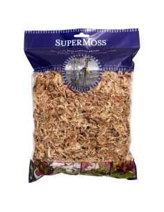 Musgo Sphagnum SuperMoss 22306, 175 Pulgadas Cúbicas, Grado Premium