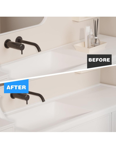 Moldura Cuarterona Flexible Ahua Walsong 99 cm Negro