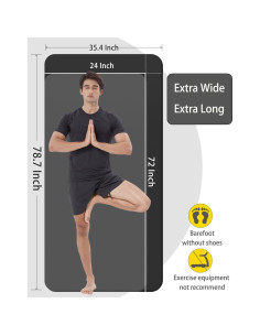 Colchoneta de Yoga Gruesa RYTMAT 199x90cm Antideslizante 2