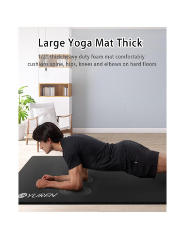 Colchoneta de Yoga Gruesa RYTMAT 199x90cm Antideslizante