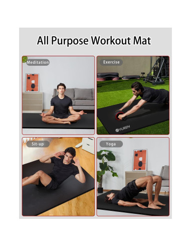 Colchoneta de Yoga Gruesa RYTMAT 199x90cm Antideslizante