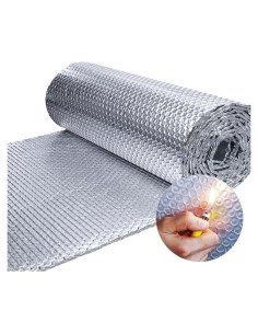 Hoja de Aluminio Reflectante Doble Burbuja MRPAPA 6mm 61x305cm