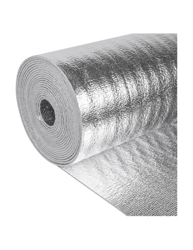 Rollo Aislante Reflectante Miuwauer 120x119cm Doble Cara