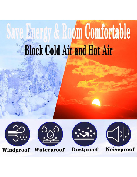 Cinta de Sellado para Ventanas WEZKYLCG 5.08 cm x 10.06 m