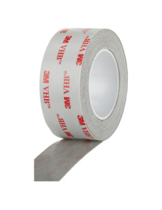 Cinta VHB 3M 4926, 2.54 cm x 4.57 m, Doble Cara, Gris