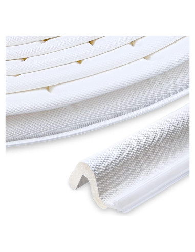 Tira de Aislamiento para Puerta TIKTENT 26 pies Blanco