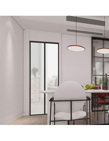 Cortina de Puerta Aislante Magnética SANJIANKER 36x82 Negro