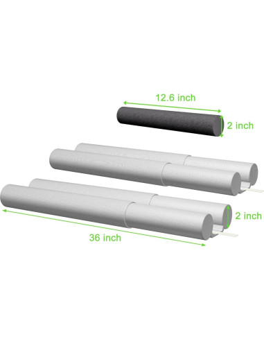 Sellador de Corrientes de Aire para Puertas Shouken 91.44 cm Gris