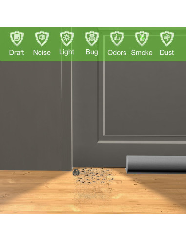 Sellador de Corrientes de Aire para Puertas Shouken 91.44 cm Gris