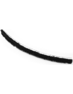 Burlete para Puerta de Vitrina CRL W125C 30.48 m Negro 2
