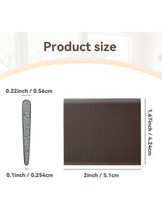 30 Sellos de Esquinas Autoadhesivos Tenalleys - Aislamiento Puertas 2