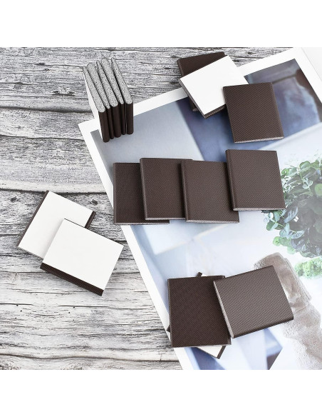 30 Sellos de Esquinas Autoadhesivos Tenalleys - Aislamiento Puertas