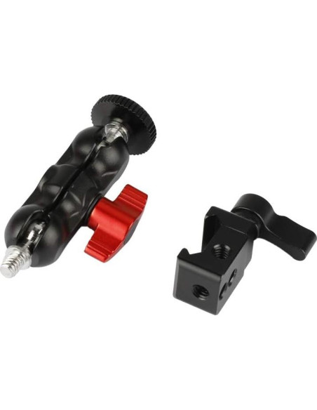 Brazo Articulado CAMVATE 1/4"-20 con Cabeza Esférica para Monitor Brazo Articulado CAMVATE 1/4"-20 con Cabeza Esférica para Monitor