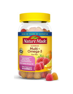 Gominolas Multivitamínicas para Mujeres Nature Made 80 Unidades