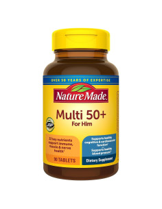 Nature Made Multivitamina Hombre 50+ 90 Tabletas Sin Hierro