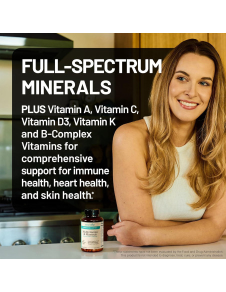Multivitamina para Mujeres NatureWise 60 Cápsulas - Soporte Estrés