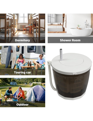 Mini Lavadora y Secadora Manual VPABES 2 en 1 1.99 kg