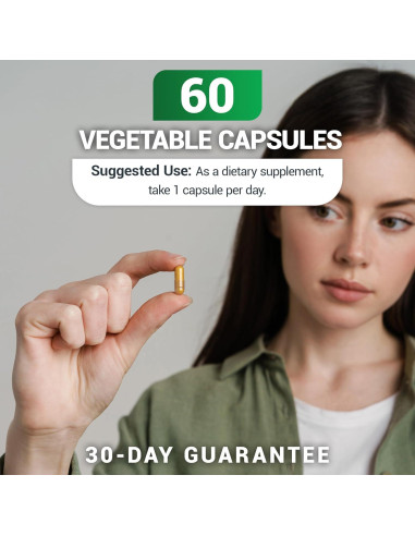 Vitamina B12 Natural Dr. Berg 1000 mcg - Complejo B 60 Cápsulas