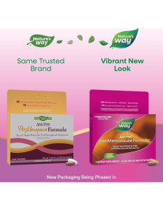 Fórmula AM/PM Nature's Way para Perimenopausia 60 Tabletas 2