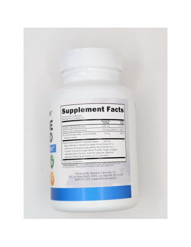 Suplemento Inmunológico Clean Nutraceuticals 8 en 1 con Zinc 50mg