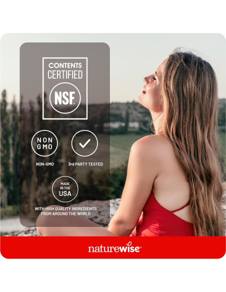 NatureWise Complejo de Vitaminas B 150 Gelatinas Blandas - Energía y Claridad Mental