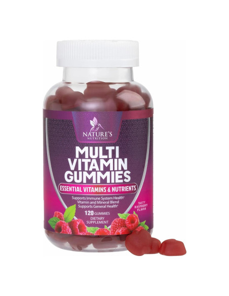 Gomitas Multivitamínicas Nature's Nutrition 120 Unidades