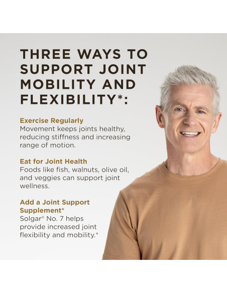 Solgar No. 7 - 105 Cápsulas Vegetales para Articulaciones