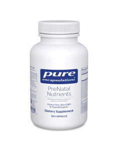 Nutrientes Prenatales Pure Encapsulations 120 Cápsulas - Energía y ADN