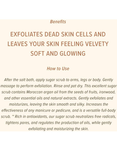 Exfoliante de Azúcar Be Care Love Spa 453.6 g Leche y Miel