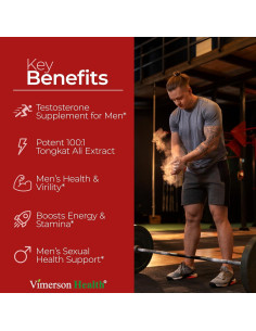 Tongkat Ali Vimerson Health 100:1 - Suplemento Testosterona 2 meses 2