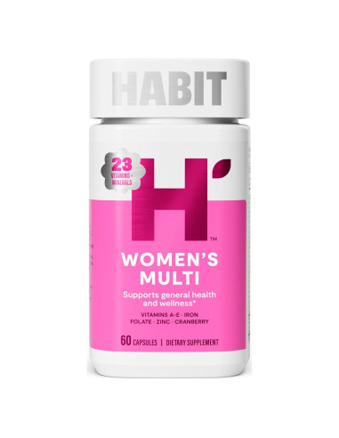 Suplemento Multivitamínico para Mujeres Habit 60 Cápsulas - 23 Vitaminas y Minerales