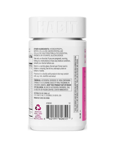 Suplemento Multivitamínico para Mujeres Habit 60 Cápsulas - 23 Vitaminas y Minerales