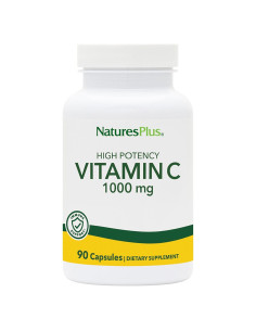 Vitamina C Natures Plus 1000 mg 90 Cápsulas Vegetarianas
